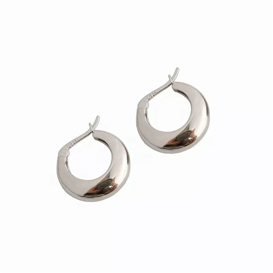 Boucles D'oreilles En Argent Sterling 925