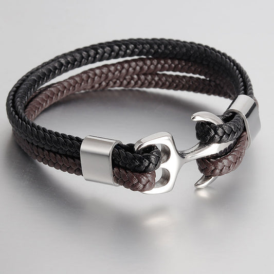 Bracelet en cuir pour hommes