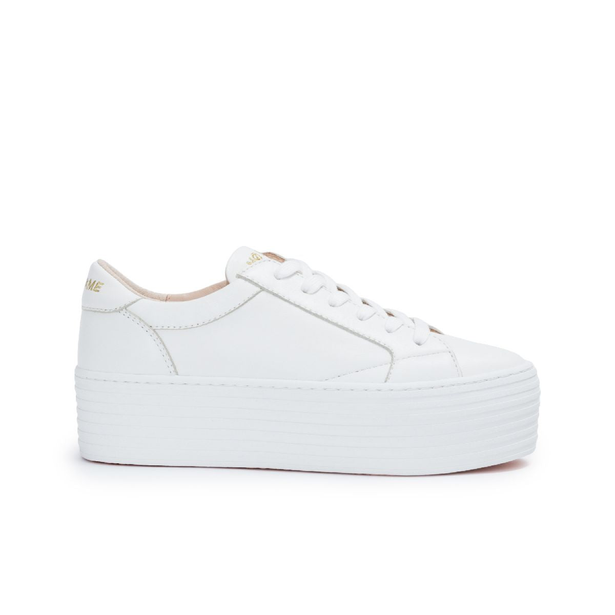 Baskets No name SPICE SNEAKER - LAMBSKIN - WHITE